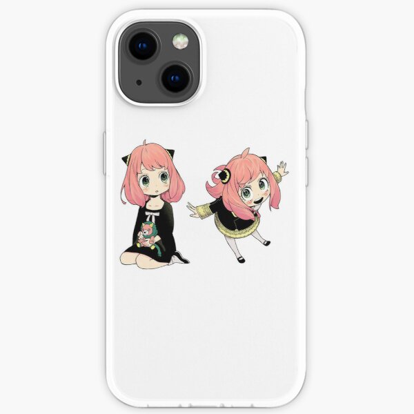 Spy x Family - Anya Sticker iPhone Soft Case RB1804 product Offical spy x family Merch