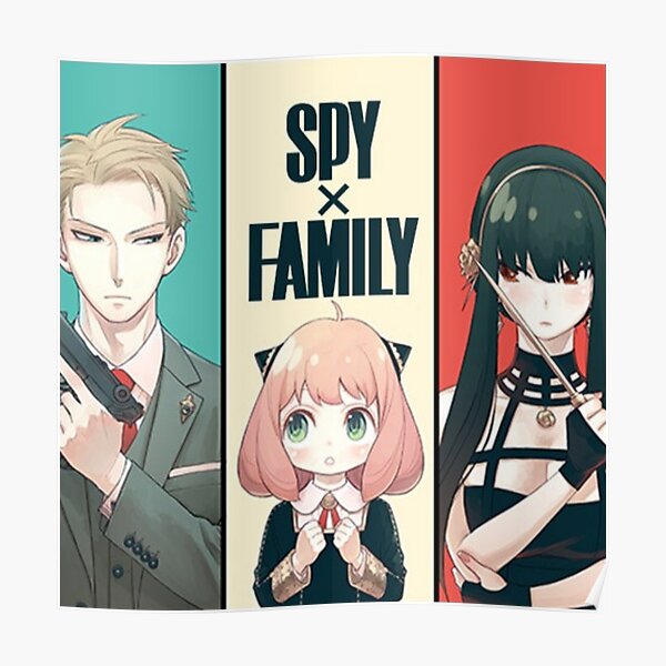 Spy x Family | Forger Fam Poster RB1804 product Offical spy x family Merch