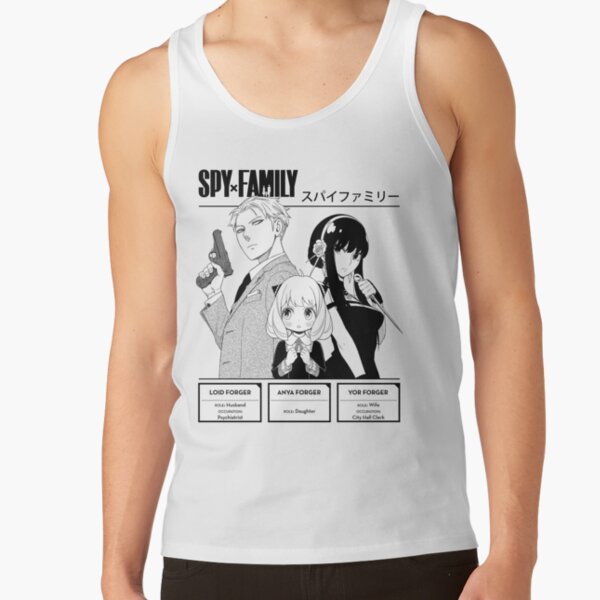 Spy x Family Tank Top RB1804 product Offical spy x family Merch
