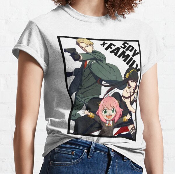 Spy x Family T-Shirts - SPY X FAMILY - Loid Forger, Anya Forger, Yor Forger  Classic T-Shirt RB1804