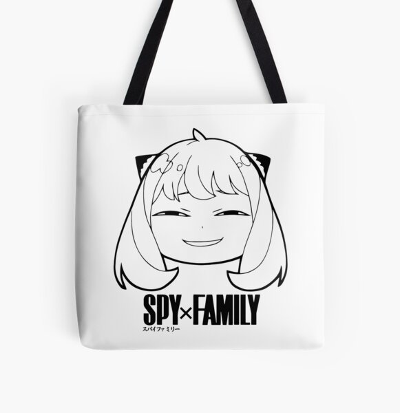Spy x Family Anya Smug All Over Print Tote Bag RB1804 product Offical spy x family Merch