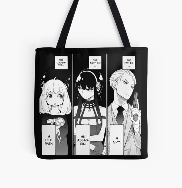 spy x family manga All Over Print Tote Bag RB1804 product Offical spy x family Merch