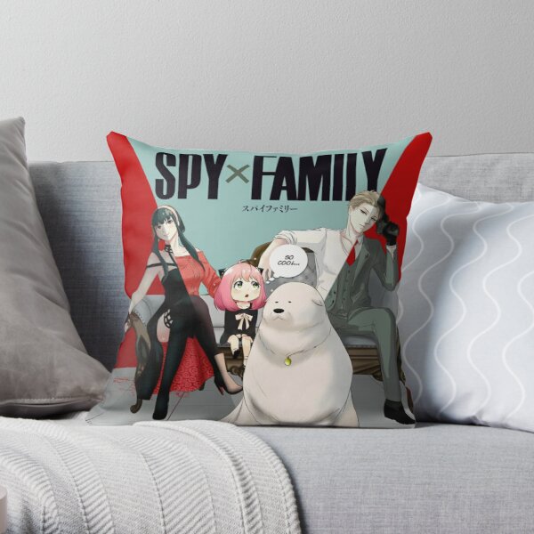 Spy x Family Throw Pillow RB1804 product Offical spy x family Merch
