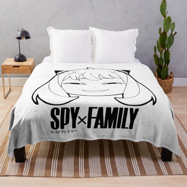 Spy x Family Anya Smug Throw Blanket RB1804 product Offical spy x family Merch