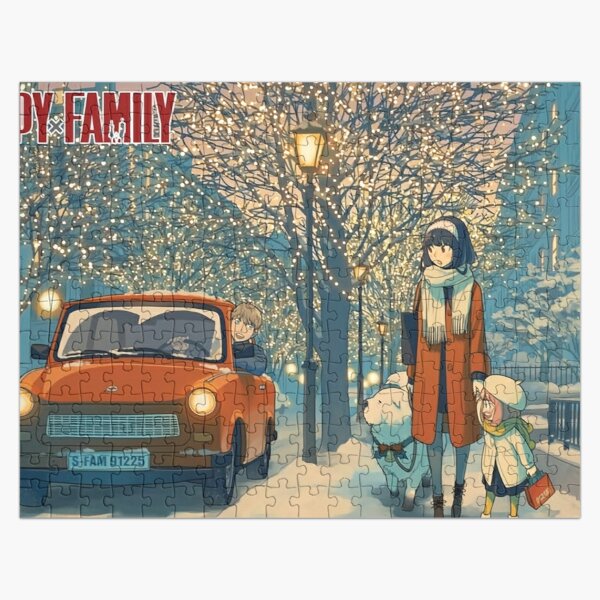 Spy x Family Winter snow Jigsaw Puzzle RB1804 product Offical spy x family Merch