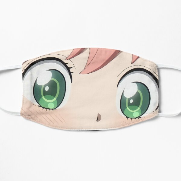 Anya Forger eyes - spy x family Flat Mask RB1804 product Offical spy x family Merch