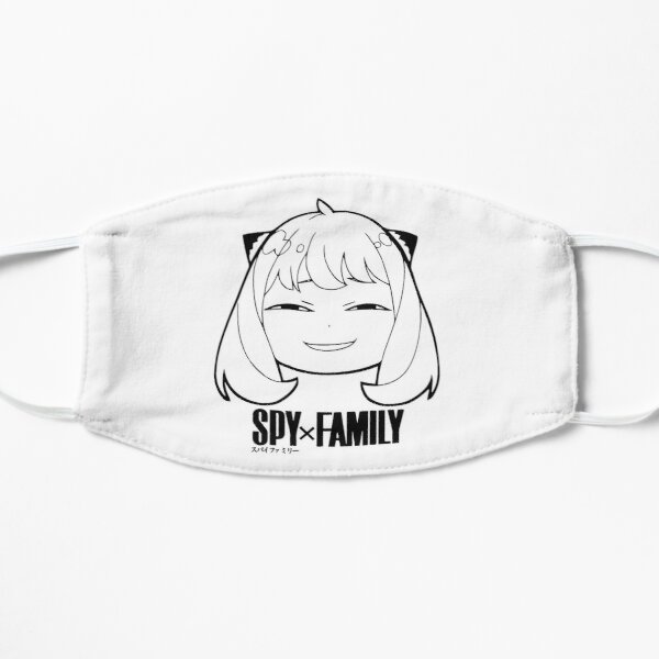 Spy x Family Anya Smug Flat Mask RB1804 product Offical spy x family Merch