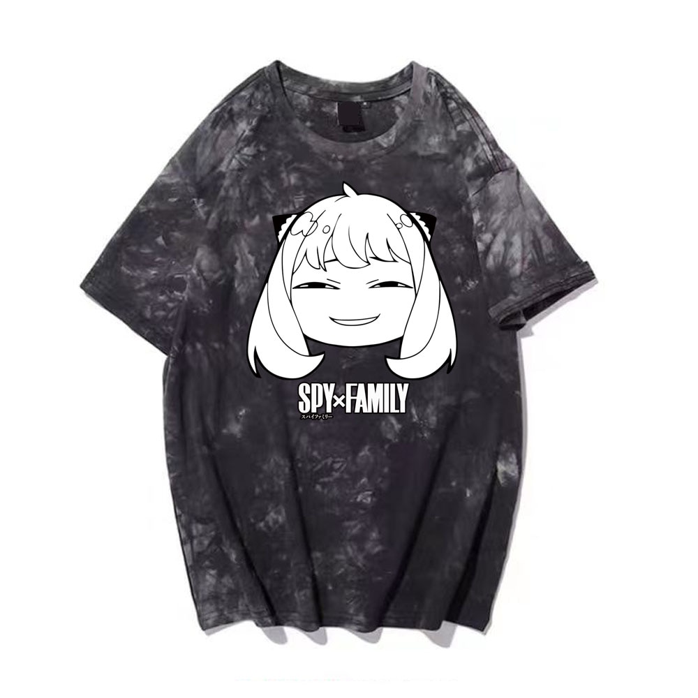 Harajuku Anime Anya Forger Spy X Family Print Summer T Shirt Men Women Unisex Short Sleeve - Spy x Family Merch