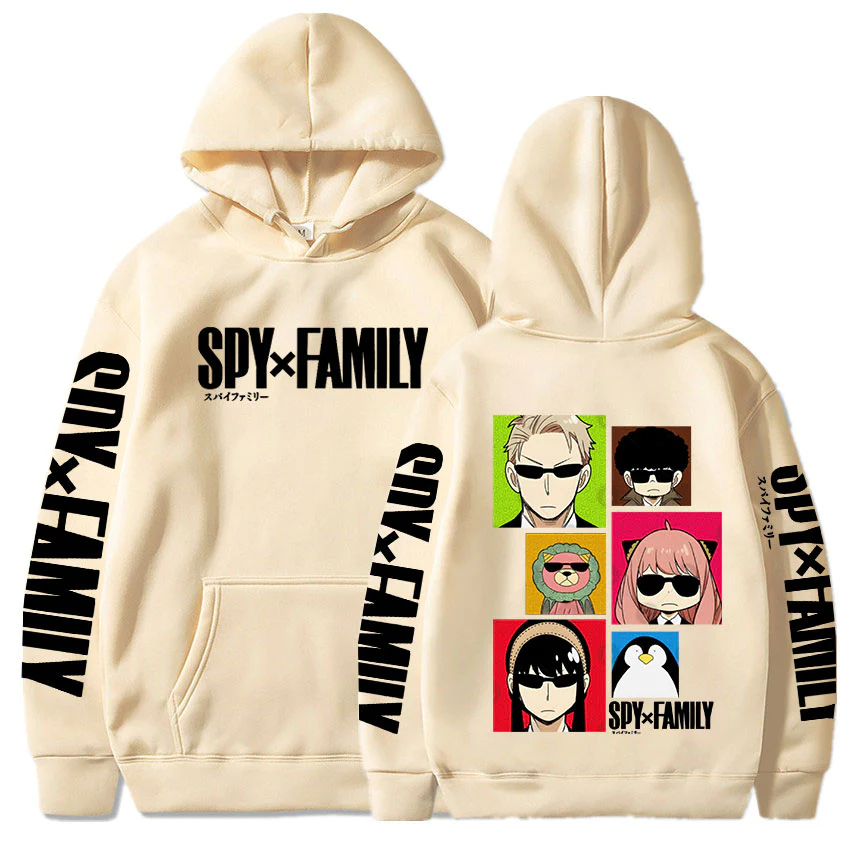 Anime Spy X Family Hoodie Anya Forger Yor Forger Loid Forger Bond Forger Graphic Hoodies Streetwear 10fa3be5 ac00 4506 b5bd - Spy x Family Store