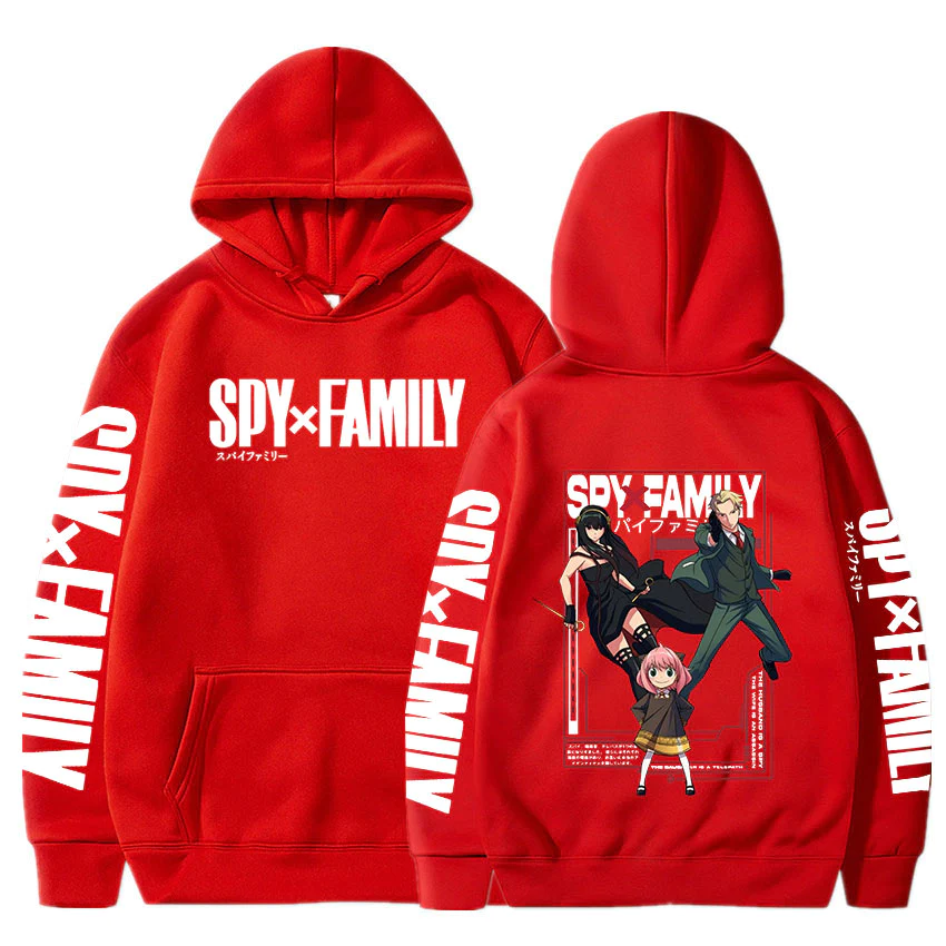 Anime Spy X Family Hoodies Anya Forger Yor Forger Loid Forger Bond Forger Graphics Print Sweatshirts 20655004 42cf 40fc 98f3 - Spy x Family Store