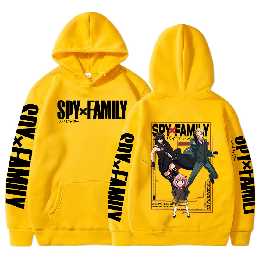 Anime Spy X Family Hoodies Anya Forger Yor Forger Loid Forger Bond Forger Graphics Print Sweatshirts bb209cf8 bdd1 4878 925f - Spy x Family Store