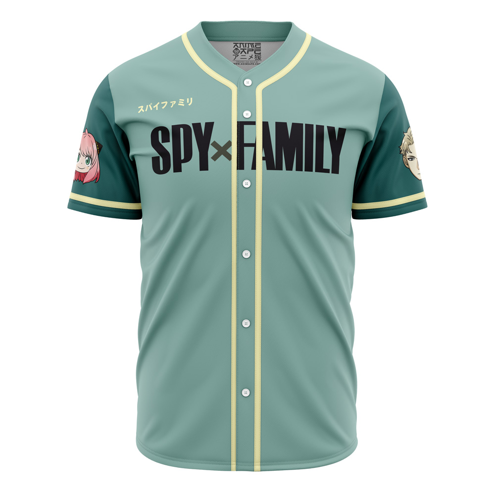 Forger Spy X Family AOP Baseball Jersey AOP Baseball Jersey FRONT Mockup 1 - Spy x Family Store