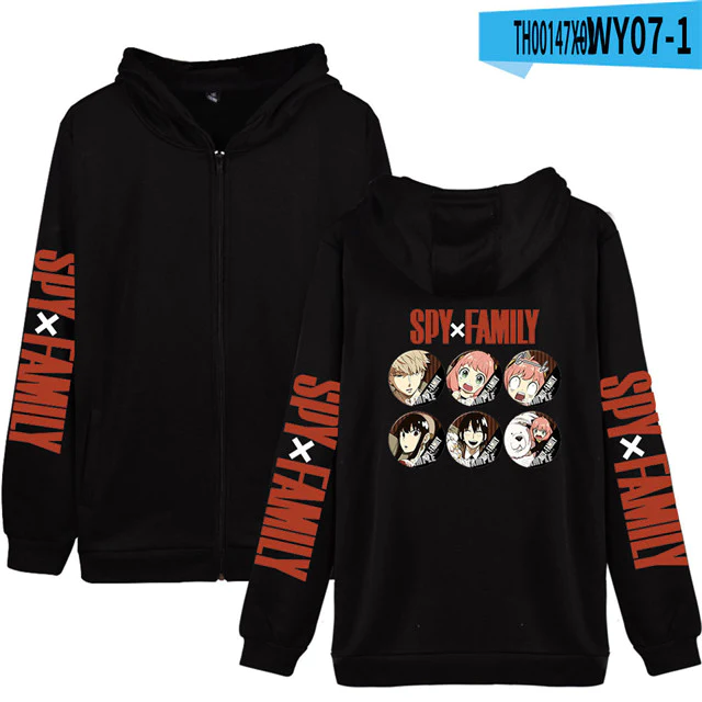 SPY x FAMILY hoodie Boys Girls anime casual Anya Forger hoodies woman Manga Loid hoody loose 3d64bd31 004a 4b80 8a2e - Spy x Family Merch