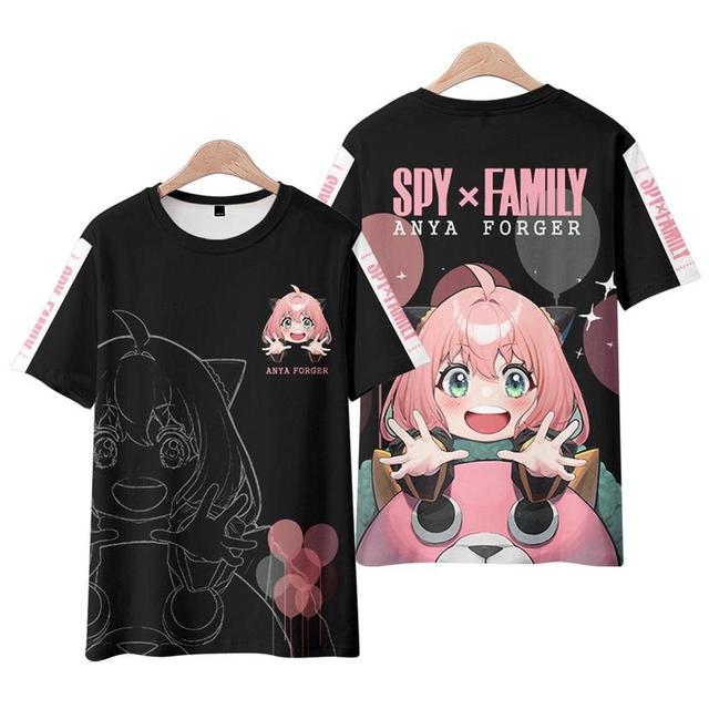 Spy X Family 3D Print T Shirts Anime Kawaii Girl Anya Forger Men Women Fashion Oversized.jpg 640x640 2 - Spy x Family Store