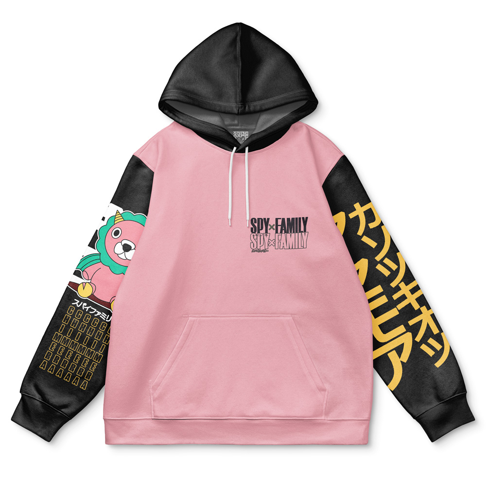 anya Flat Hoodie front - Spy x Family Merch