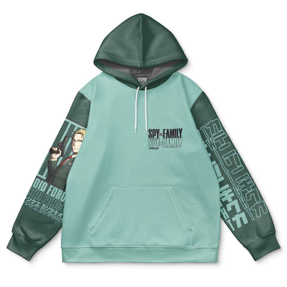 loid Flat Hoodie front - Spy x Family Store