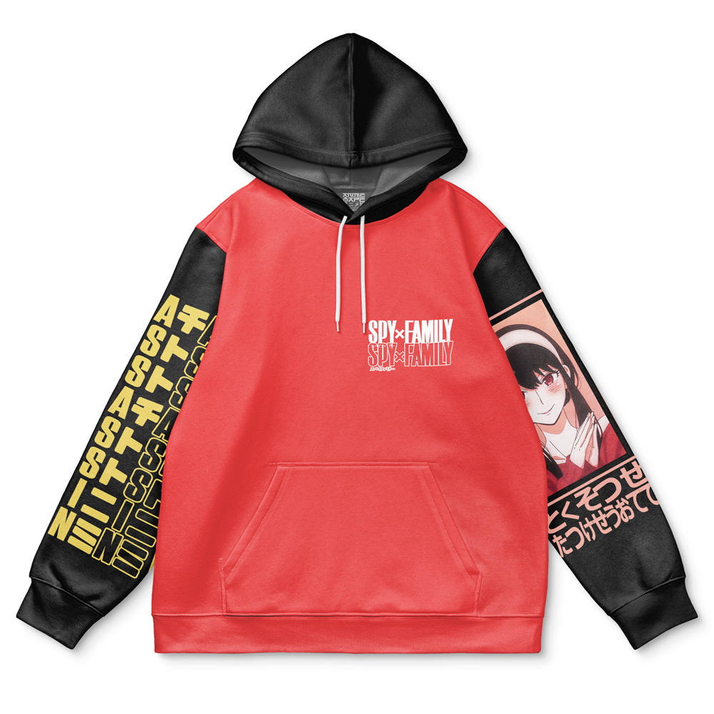 yor Flat Hoodie front - Spy x Family Store